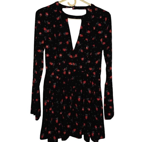 Free People Tegan Printed Mini Dress - Picture 2 of 8